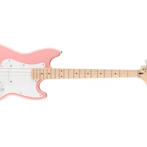 Squier FSR Sonic Bronco Bass, Shell Pink