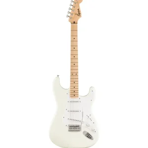 Squier FSR Sonic Stratocaster White Pickguard Arctic White Limited Edition