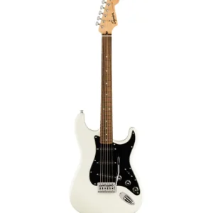 Squier FSR Sonic Stratocaster Black Pickguard Arctic White Limited Edition